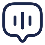 Chat Square Call SVG Icon